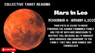 MARS IN LEO NOV 4 JAN 62025 IMMENSE CREATIVE ENERGYVITALITYamp INNOCENT COURAGE UR PATH IS CLEAR [upl. by Graff]