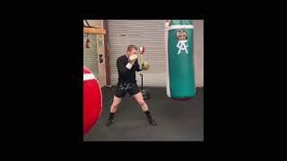 Canelo Alvarez Perfecting his Jab caneloalvarez Caneloteam Jab Undisputed p4p GOAT Training [upl. by Stelu]