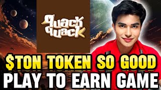 QUACK QUACK PLAY TO AIRDROP GAME EARN TON TOKENS [upl. by Islehc]