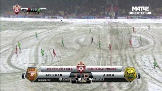 Maksim Belyaevs goal Arsenal vs Anzhi  RPL 201617 [upl. by Aidnic293]