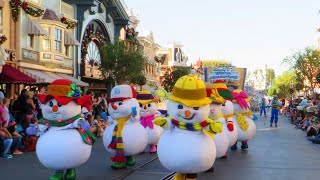 2014 A Christmas Fantasy Parade at Disneyland [upl. by Nett]