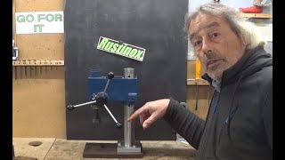 An arbor press from a drill press [upl. by Rillis911]