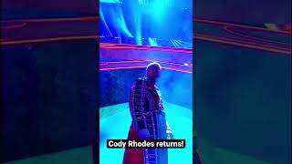 Cody Rhodes’ WrestleMania entrance Short [upl. by Hanikas371]