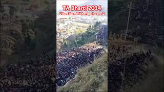 Army TA Bharti 2024 Uttarakhand Pithoragarh zone2 new letest update trending viralshort 2024 [upl. by Frechette]