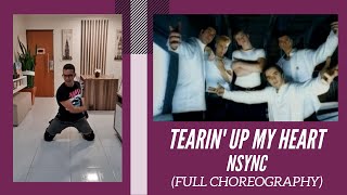 Tearin Up My Heart  Nsync Full choreography [upl. by Denn]