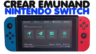 CREAR EMUNAND NINTENDO SWITCH METODO FACIL [upl. by Rockie75]