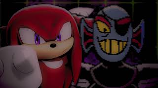 Undyne vs Knuckles RAP BATTLE Slowed Reverb [upl. by Eninej]