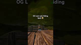 OG Fortnite Loot Lake Hiding Spot 😂 fortnite fortniteclips ogfortnite fortniteog [upl. by Hammerskjold]