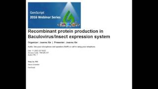 Recombinant protein production in Baculovirus Insect expression system [upl. by Esilanna160]