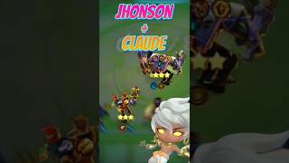 Combo Jhonson  claude mcg mobilechessgogo magicchess mlbb [upl. by Mannes]