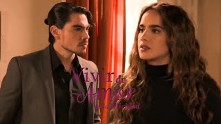 Vivir de Amor  Misael cachetea a Rebeca [upl. by Maybelle]