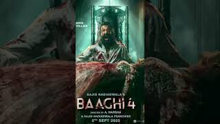 Baaghi 4 second poster Hindi review 2024 😳 Sanjay Dutt Tiger Shroff movie youtube sorts [upl. by Eirbua]