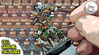 Quick And Easy Guide To Miniature Painting In A Comics Style [upl. by Anthe]