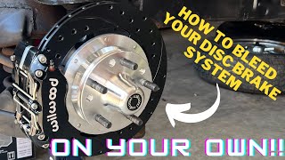 How to Bleed Your Disc Brake System  Wilwood  Factory  Brembo  Baer [upl. by Ydnem]