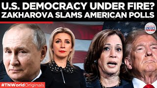 Maria Zakharova’s Scathing Review of US Democracy  US Presidential Elections 2024  TN World [upl. by Vareck]