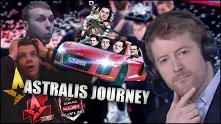 Astralis Journey In ELEAGUE MAJOR 2017 CSGO [upl. by Yadrahc]