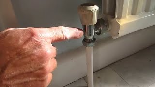 How to repair a leaking radiator valve [upl. by Evvie921]