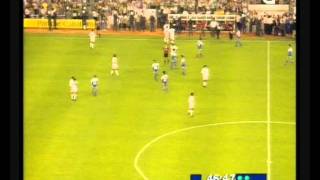 Real Madrid vs La Coruña 1995 gol de Zamorano y celebración del título [upl. by Vladi231]