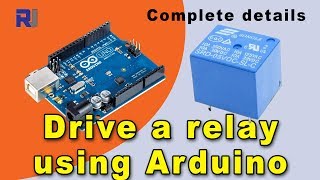 How to use relay with Arduino to control AC or DC load with bare relay [upl. by Pate]