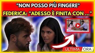 🔴GRANDE FRATELLO LADDIO SCIOCCANTE DI FEDERICA A ALFONSO [upl. by Maharba834]