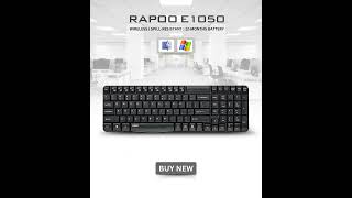 RAPOO E1050 Wireless Keyboard [upl. by Feeley]