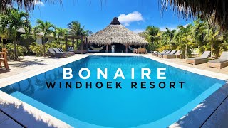 WINDHOEK RESORT BONAIRE  4K Video  Drone  Hotel Special op het eiland BONAIRE [upl. by Kier16]