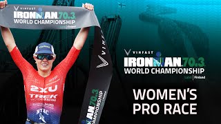 Womens Professional Race Coverage  2023 VinFast IRONMAN 703 World Championship [upl. by Olympias648]