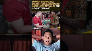 Speed di prank saat di Indonesia 🤣 IShowSpeed MedyRenaldy [upl. by Sedgewake]