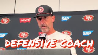 49ers HC Kyle Shanahan Snaps at Grant Cohn After Losing to the Vikings [upl. by Ellezaj945]