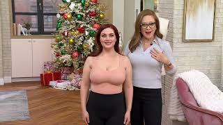 Evelyn Bobbie Seamless Smoothing Bra Cami on QVC [upl. by Orecic]