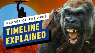 Planet of the Apes Movies The MixedUp Crazy Timeline Explained [upl. by Pietje376]