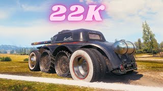 22K Spot  Damage Panhard EBR 105 World of Tanks [upl. by Dett]