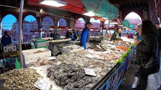 MERCATO DEL PESCE DI RIALTO A VENEZIA [upl. by Lolanthe413]