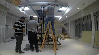 Philips FD 2010 Clarity Ceiling Gantry Installation [upl. by Elyac]