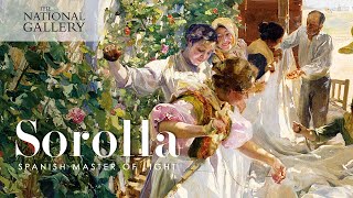 Trailer  Sorolla Spanish Master of Light  National Gallery [upl. by Itteb]