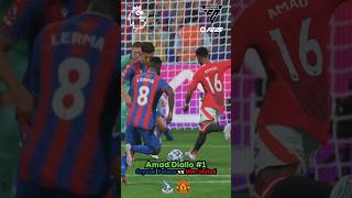 AMAD DIALLO SCORES Crystal Palace vs Manchester United [upl. by Herzberg]