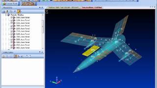 Aeroelasticity Modeling and Analysis in Femap Siemens PLM [upl. by Carin151]