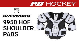 Sherwood 9950 HOF Shoulder Pad Review [upl. by Alyehs]