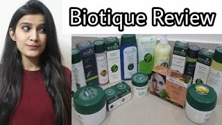 Biotique Products Haul  Review  Affordable Skin amp Hair Care  Shampoo amp Facial Kits [upl. by Auhesoj]