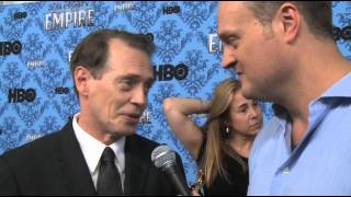 Steve Buscemi talks Boardwalk Empire Season 3 with Brad Blanks [upl. by Queena]