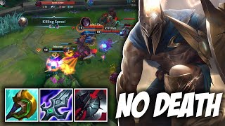 Wild Rift  No Death Pantheon VS Ornn Baron Lane [upl. by Asaert483]