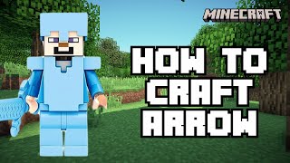 How to Craft Arrows in Minecraft in 2024 [upl. by Revlys]