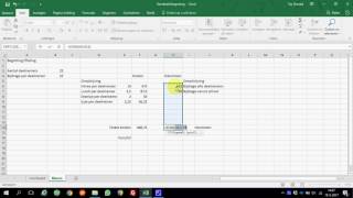 Het maken van een begroting in Excel [upl. by Atlanta]