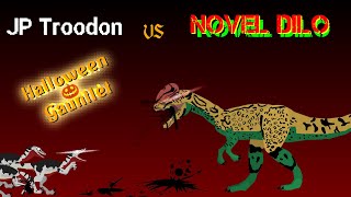 TellTale Troodon Vs Novel Dilophosaurus [upl. by Ermine]