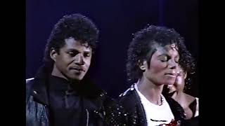 THE JACKSONSSHAKE YOUR BODYDOWN TO THE GROUND VICTORY TOUR CONCERT19841985 [upl. by Anipsed]