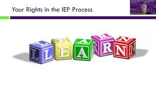 IEP Knowing Your Rights and Procedural Safeguards [upl. by Earezed19]