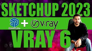 Easy way to Install VRAY 6 amp Sketchup 2023  Working [upl. by Ahsiuq543]