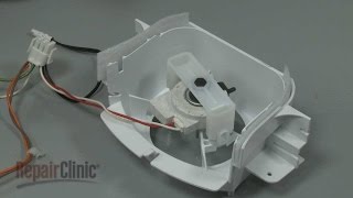 Whirlpool Refrigerator Replace Evaporator Fan Motor W10276647 [upl. by Anchie]