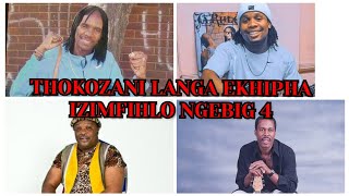 Thokozani Langa  Ecacisa NgeBig4 Bhekumuzi Luthuli  Amageza Amahle  Mgqumeni  Soul Brothers [upl. by Briano89]