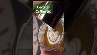 Cortado Coffee baristalife [upl. by Alita]